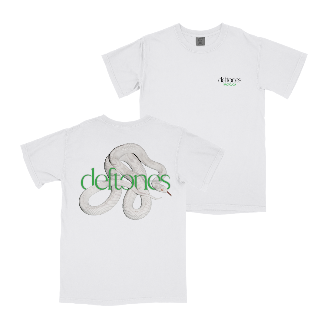 Deftones - Interlaced Snake Logo T-Shirt