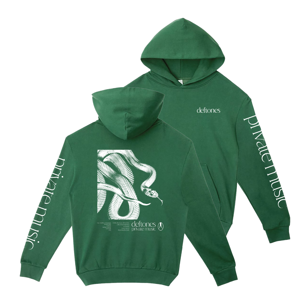 Deftones - Private Music Tracklist Hoodie