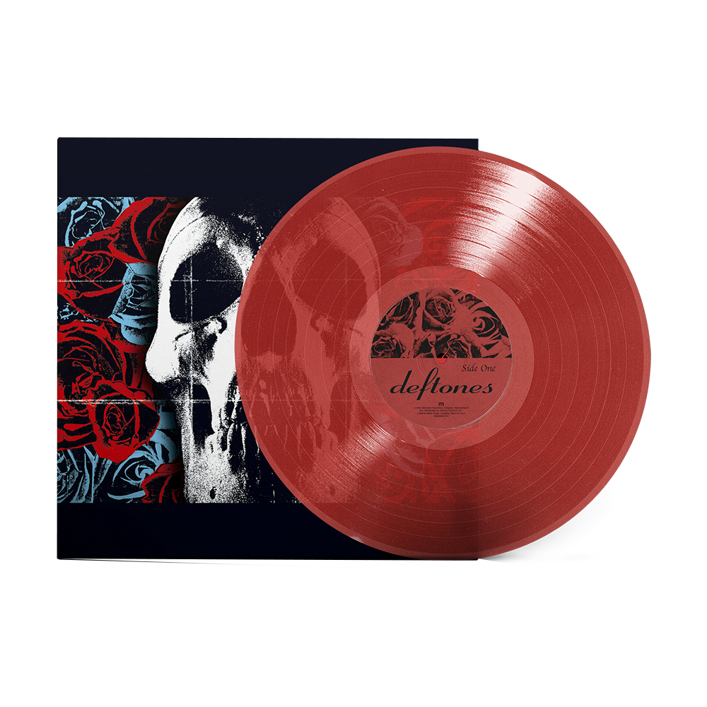 Official Deftones Merchandise. Deftones Self Titled album on limited edition red vinyl.