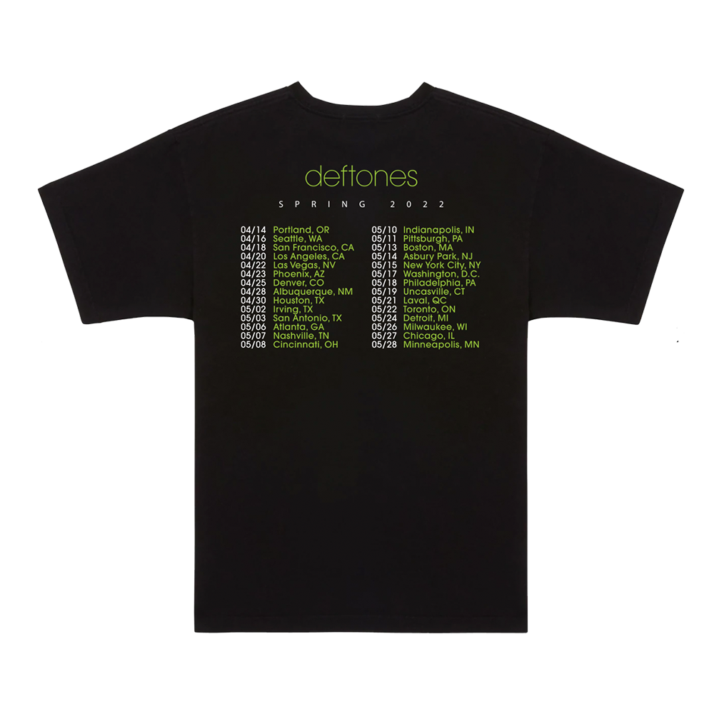 Black Admat Spring 2022 Tour Tee