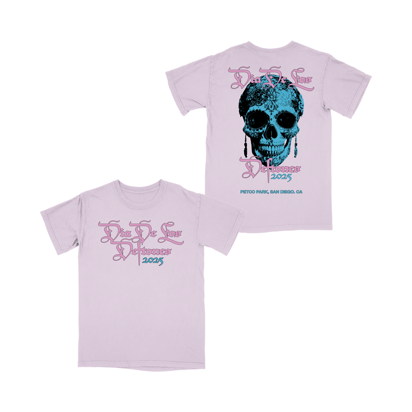blue ddld skull t-shirt