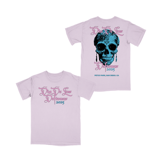 blue ddld skull t-shirt