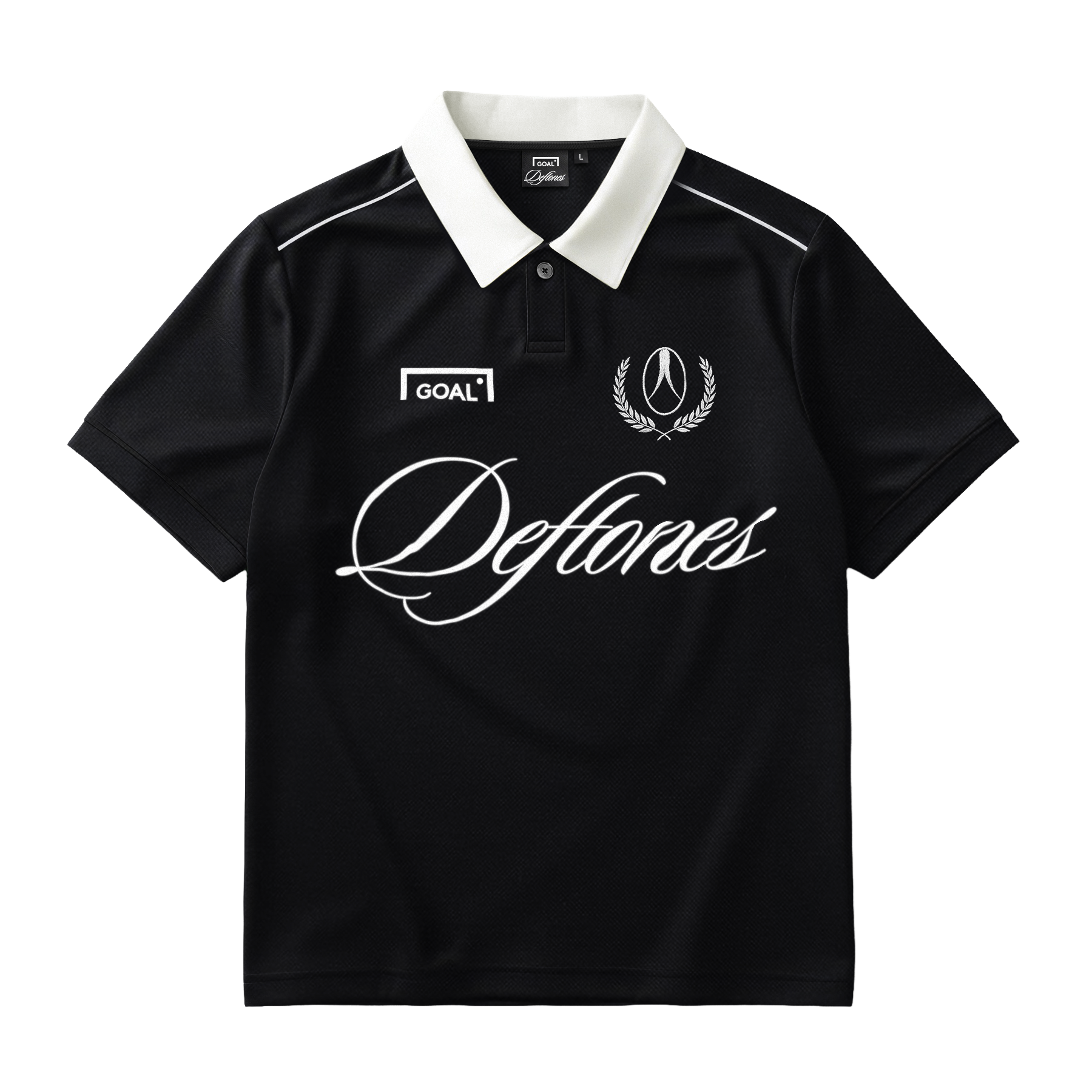 Deftones Soccer Jersey Black