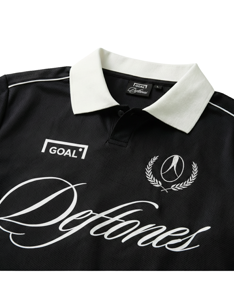Deftones Soccer Jersey Black