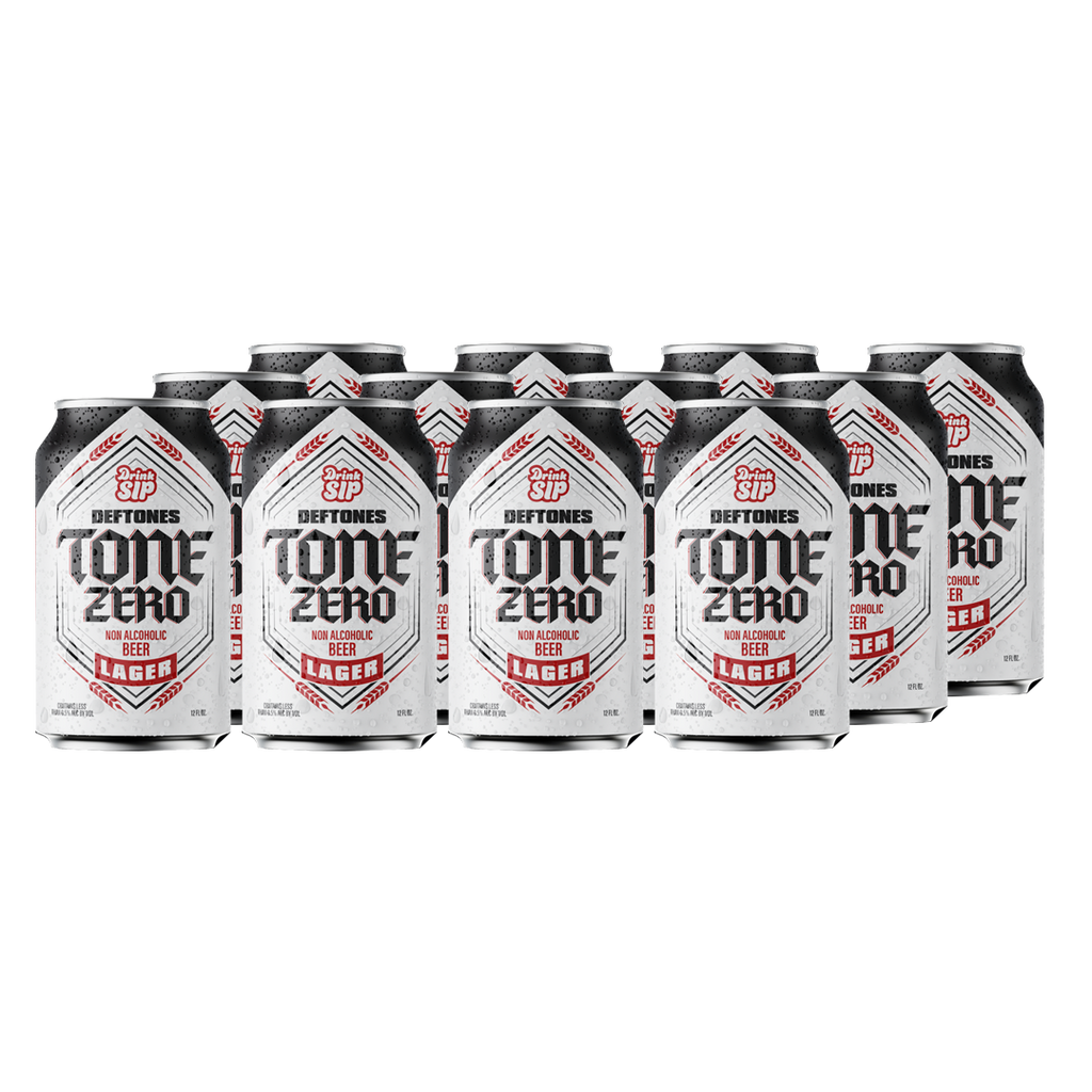 Deftones Tone Zero Non Alcoholic Lager by DrinkSip 12 Pack
