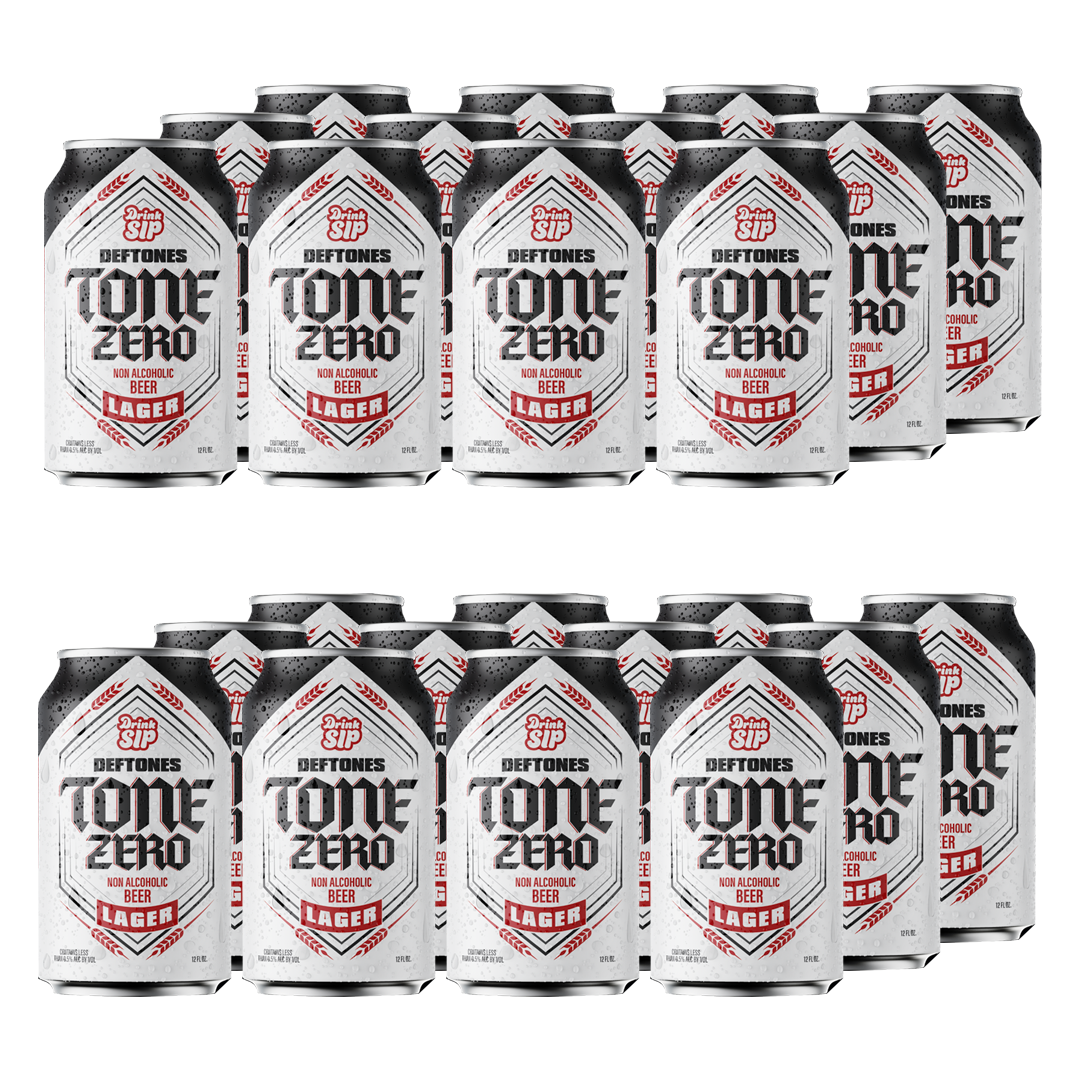 Deftones Tone Zero Non Alcoholic Lager by DrinkSip 24 Pack