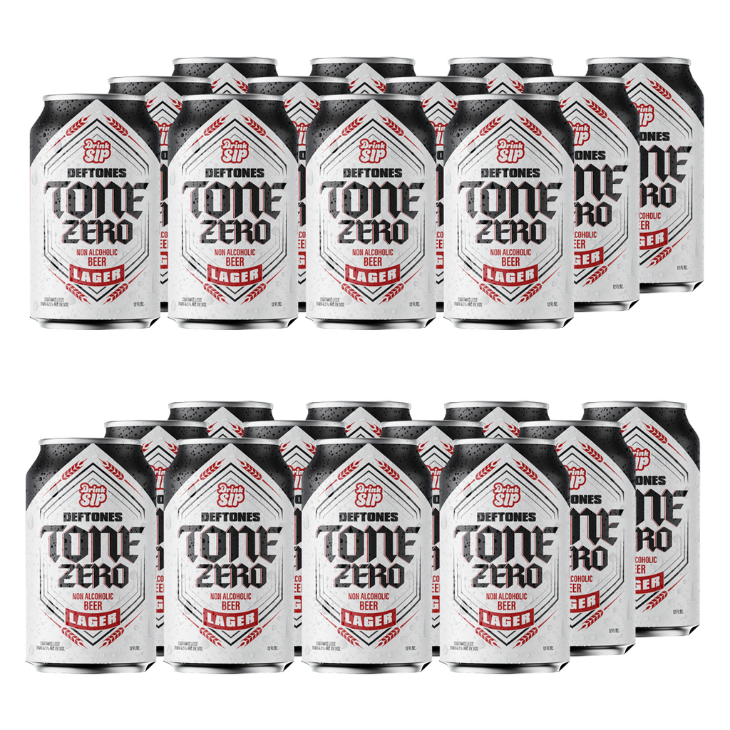 Deftones Tone Zero Non Alcoholic Lager by DrinkSip 24 Pack
