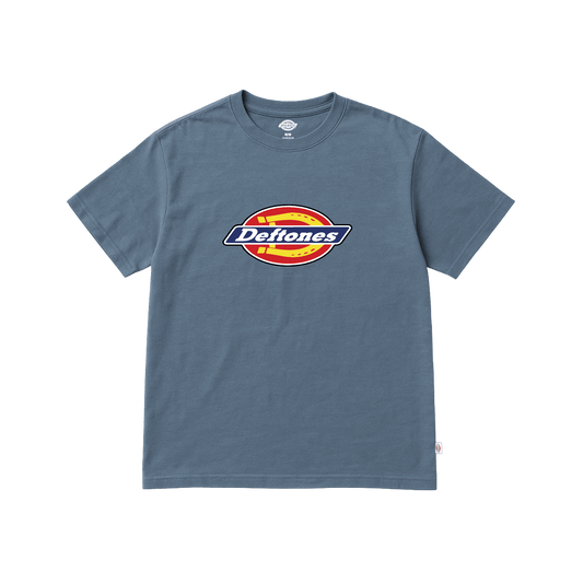 deftones x dickies blue t-shirt
