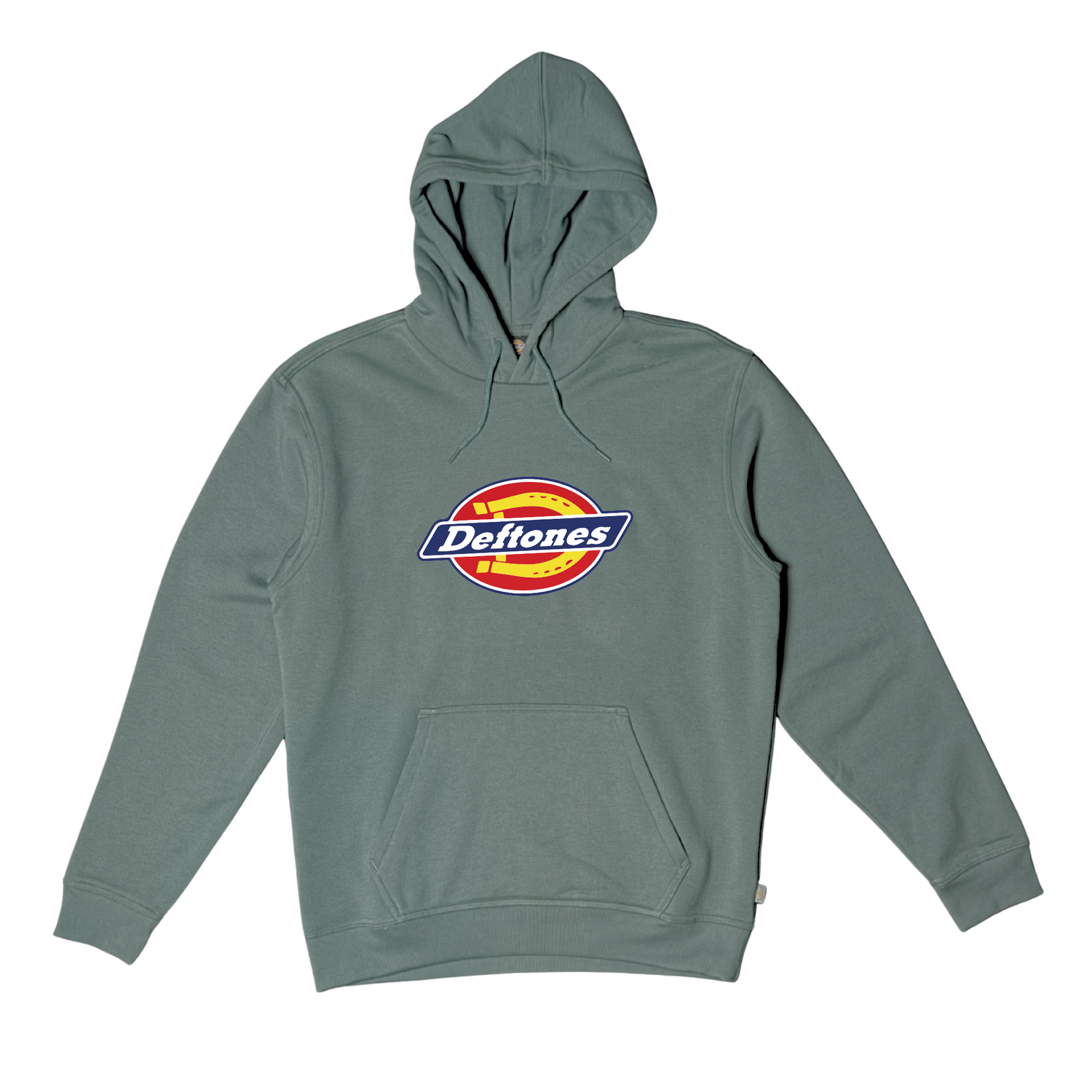 deftones x dickies green hoodie