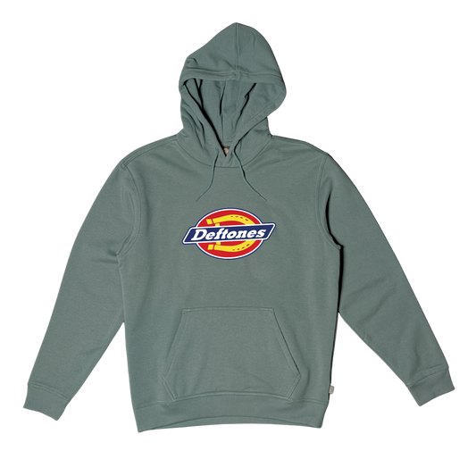 deftones x dickies green hoodie