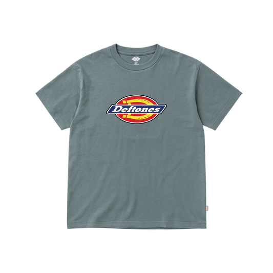 deftones x dickies green t-shirt