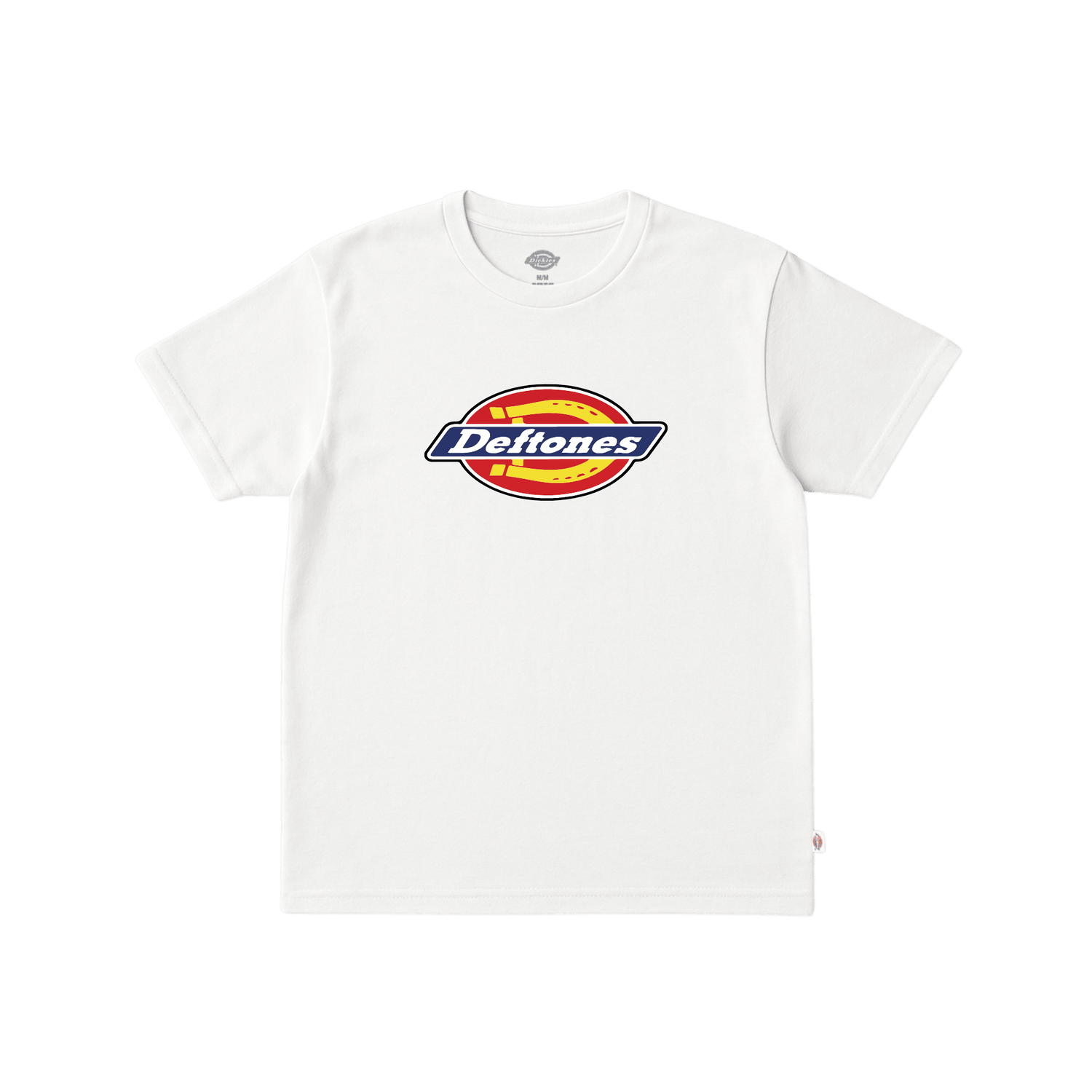 deftones x dickies white t-shirt