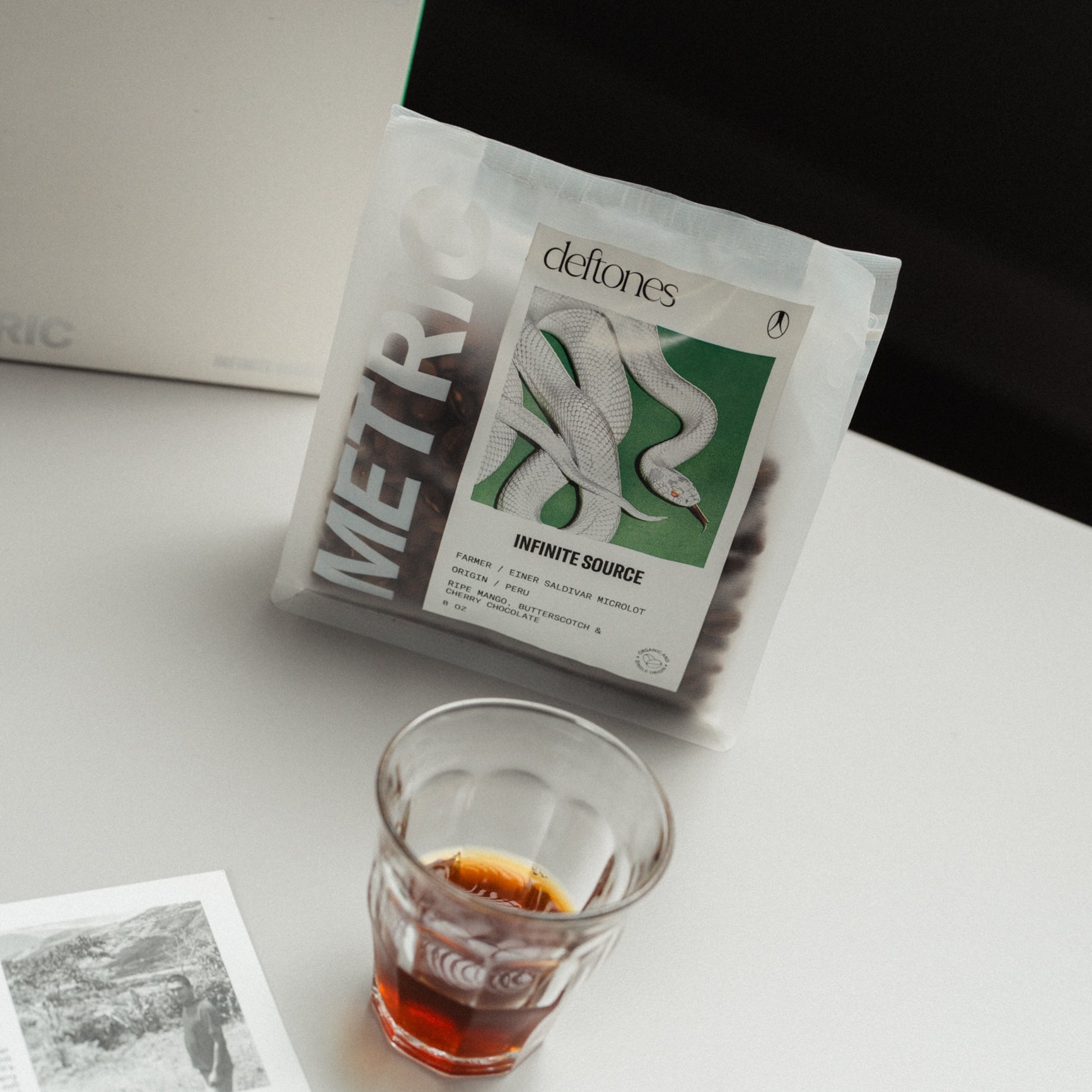 metric x deftones - infinite source - 8 oz / Whole Bean