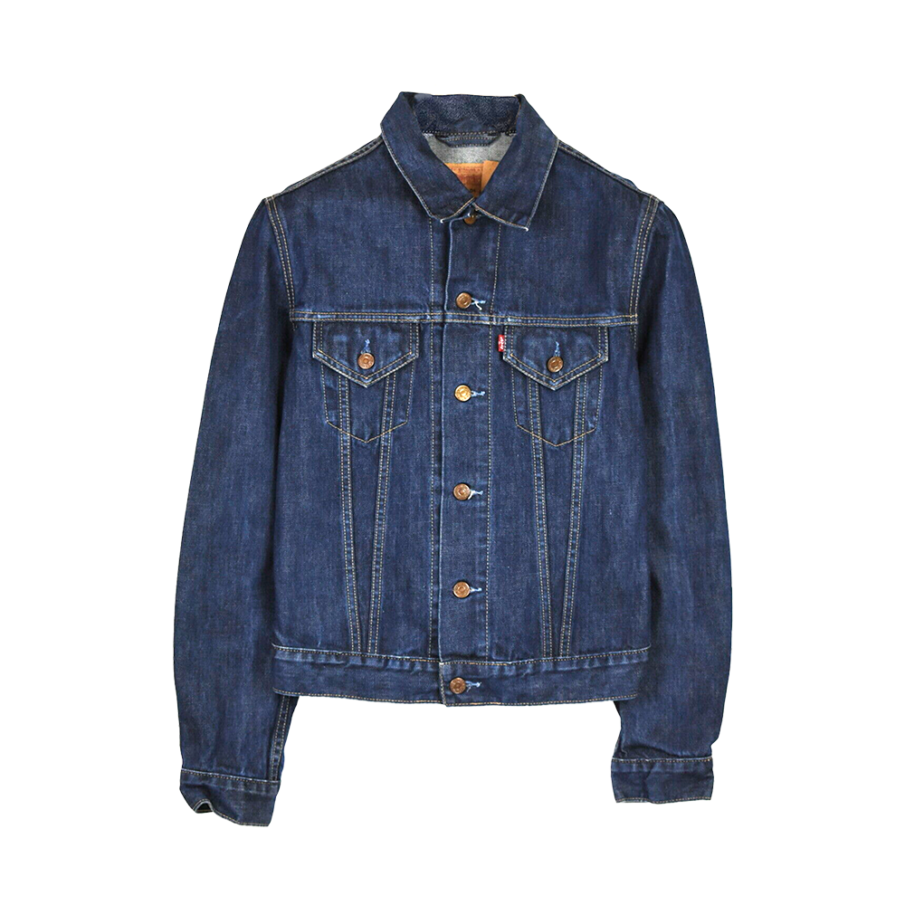 Limited Edition Our Lady Embroidered Levis Denim Coat