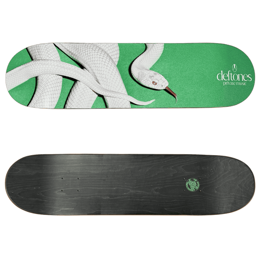 private music x santa cruz skate deck