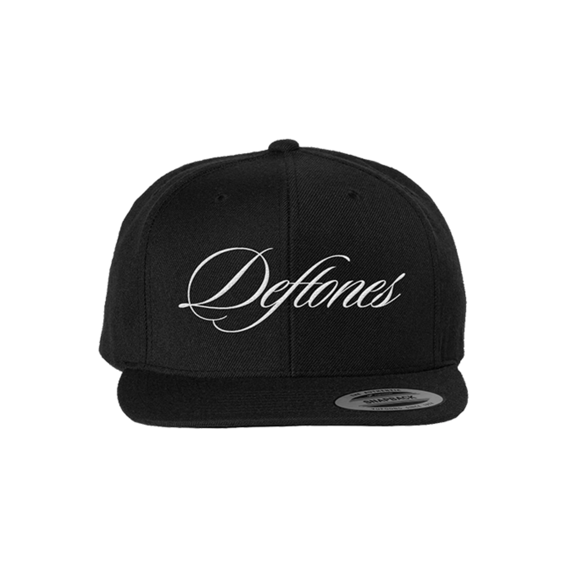 script logo snapback