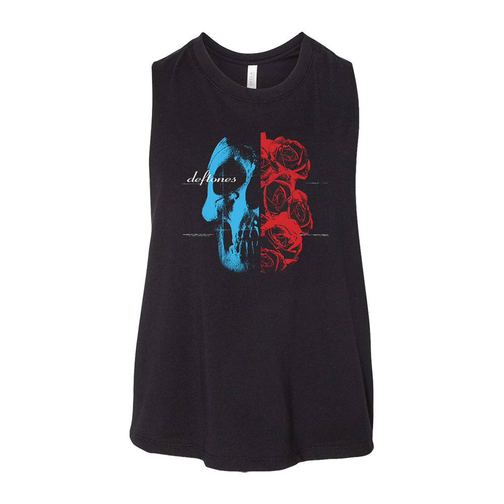 Deftones - Rose Skull Ladies Tank